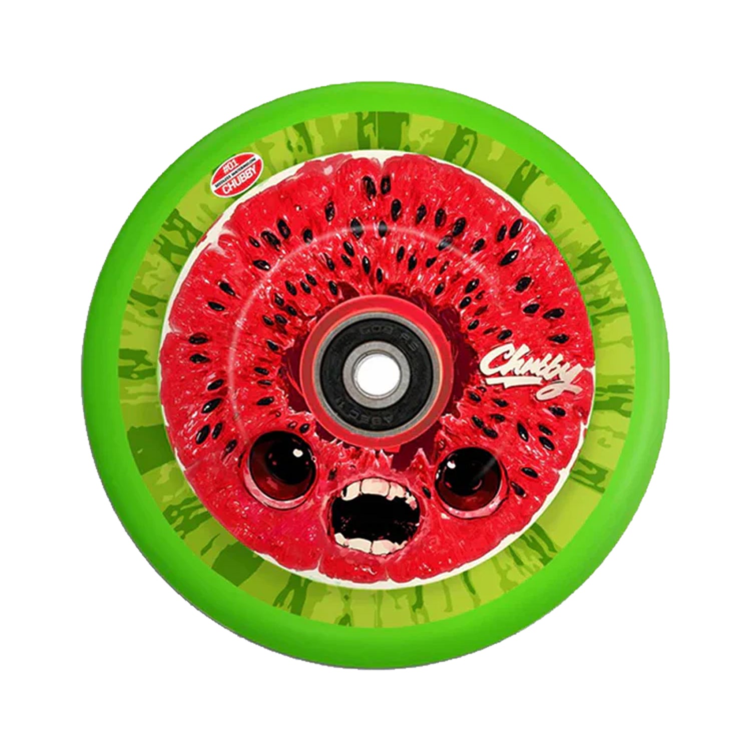 Chubby Hollowcore Scooter Wheel - 110mm - Watermelon | Dogg Scooters