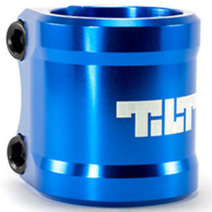 Tilt ARC Oversized Double Clamp - Anodized Blue