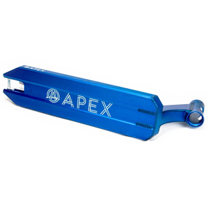 Apex Peg Cut Deck - Anodized Blue - 5.0"