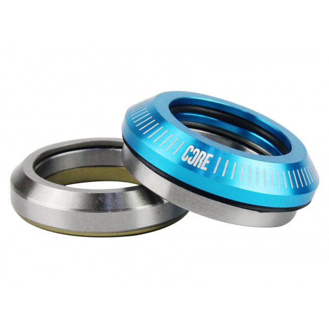 Core Dash Fully Integrated Scooter Headset Anodized Blue Dogg Scooters