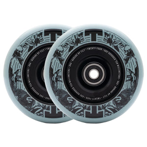 Tilt Durare Scooters Wheels - 110mm - Phantom Teal - Pair