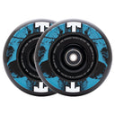 Tilt Durare Scooters Wheels - 120mm - Skulls Blue - Pair