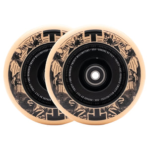 Tilt Durare Scooters Wheels - 120mm - Phantom Yellow - Pair