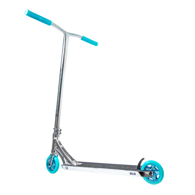 Core SL3 Complete Scooter - Chrome / Teal