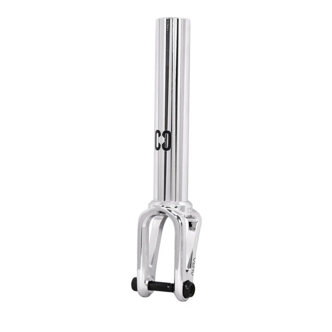 Core Aura Scooter Fork - SCS / HIC - Chrome
