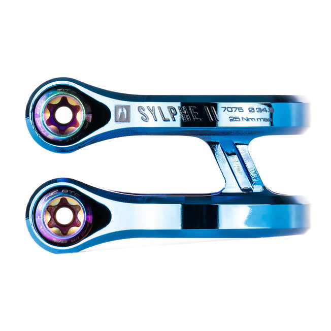 Ethic Sylphe V2 Clamp - 34.9mm - Blue Chrome