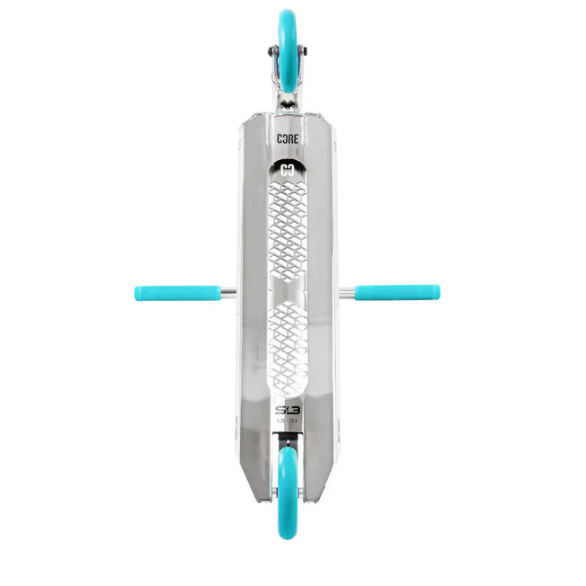 Core SL3 Complete Scooter - Chrome / Teal
