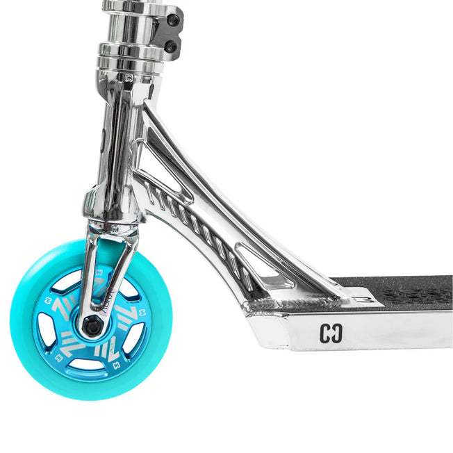 Core SL3 Complete Scooter - Chrome / Teal