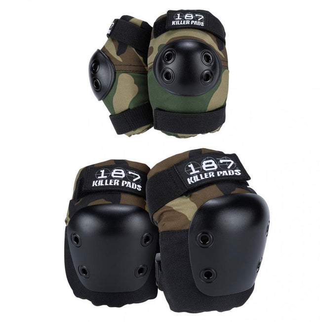 187 Killer Pads Combo Pack Knee & Elbow - Camo