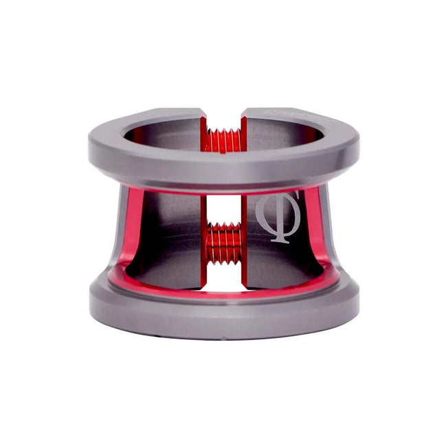 Oath Carcass 2 Bolt Clamp - Red / Titanium