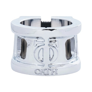 Oath Cage V2 Double Clamp - Neo Silver