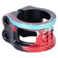 Oath Cage V2 Double Clamp - Black / Teal / Red