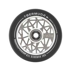 Oath Bermuda Pro Scooter Wheels - 110mm - Neo Silver - Pair