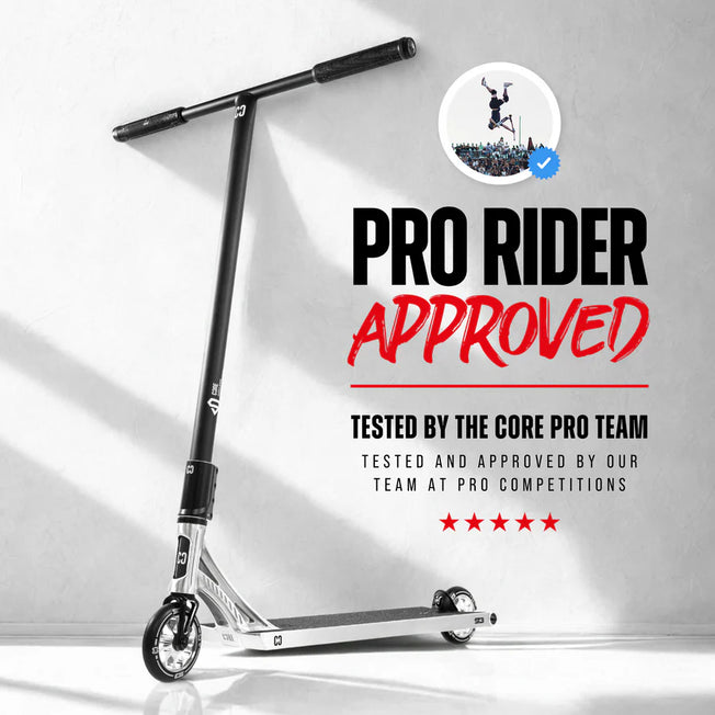 Core ST3 Complete Scooter - Polished / Black