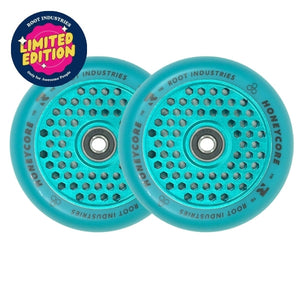 Root Honeycore LE Wheel - 110mm - Blue / Blue - Pair