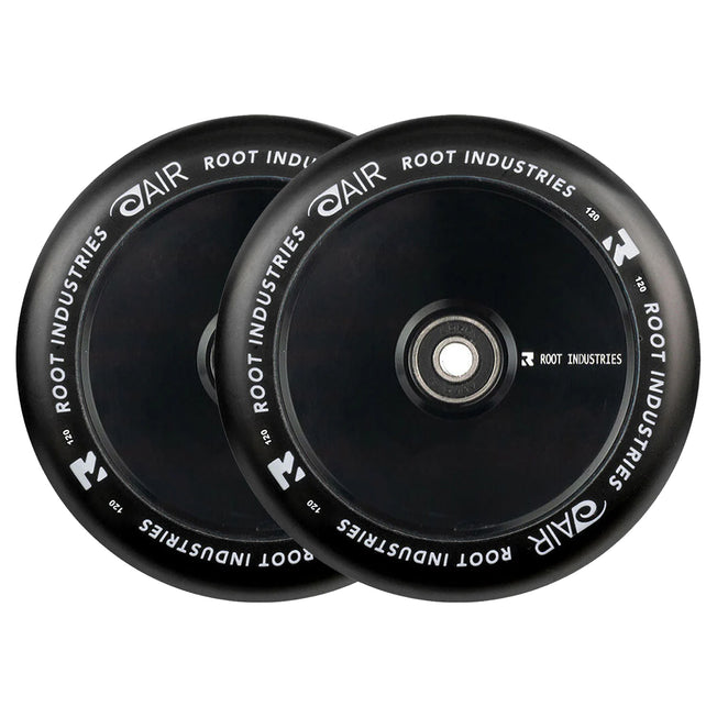 Root Air Scooter Wheels - 120mm - Black on Black - Pair