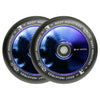 Thumbnail for Root Air Scooter Wheels - 110mm - Black on Blue Ray - Pair