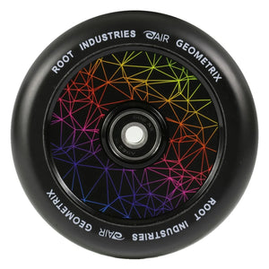 Root Air Scooter Wheels - 110mm - Geometrix - Black on Black - Pair