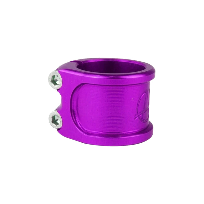 Apex Lite Scooter Double Clamp HIC Kit - Anodized Purple