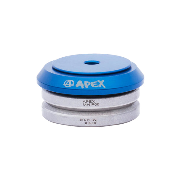 Apex Integrated Scooter Headset - Anodized Blue
