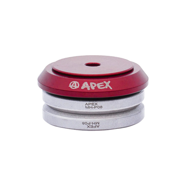 Apex Integrated Scooter Headset - Anodized Red