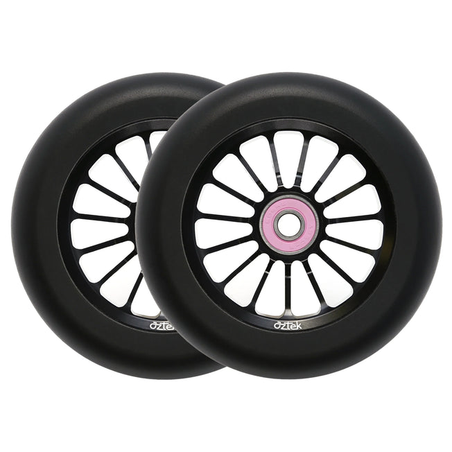 Aztek Architect 2 Scooter Wheels - 110mm - Black - Pair