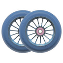 Aztek Architect 2 Scooter Wheels - 110mm - Blue - Pair
