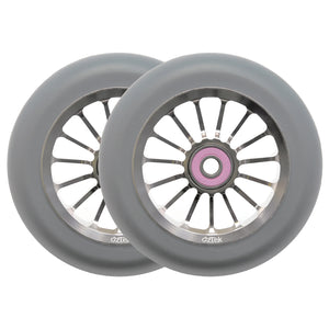 Aztek Architect 2 Scooter Wheels - 110mm - Grey - Pair