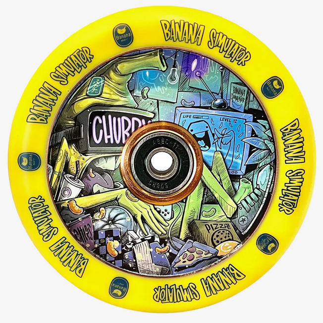 Chubby Hollowcore Scooter Wheel - 110mm - Banana Simulator
