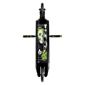 Addict Burner Complete Scooter - Black / Black | Complete Scooters | Addict | aztek-burner-complete-scooter-glitch-black-chrome