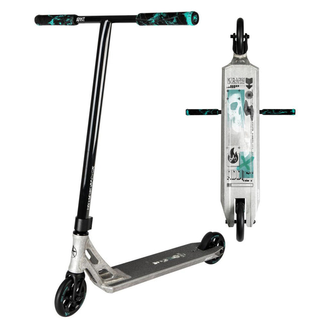 Addict Burner Complete Scooter - Black / Raw