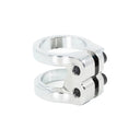 Core Venom Scooter Double Clamp - Chrome