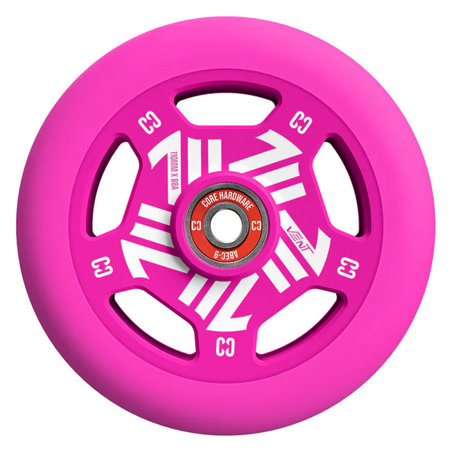 Core Vent Hollowcore Pro Scooter Wheel - 110mm - Pink