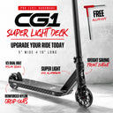 Core CG1 Complete Scooter - Black / Black