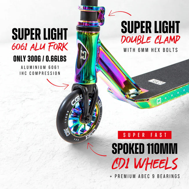 Core CG1 Complete Scooter - Neo / Matte Black