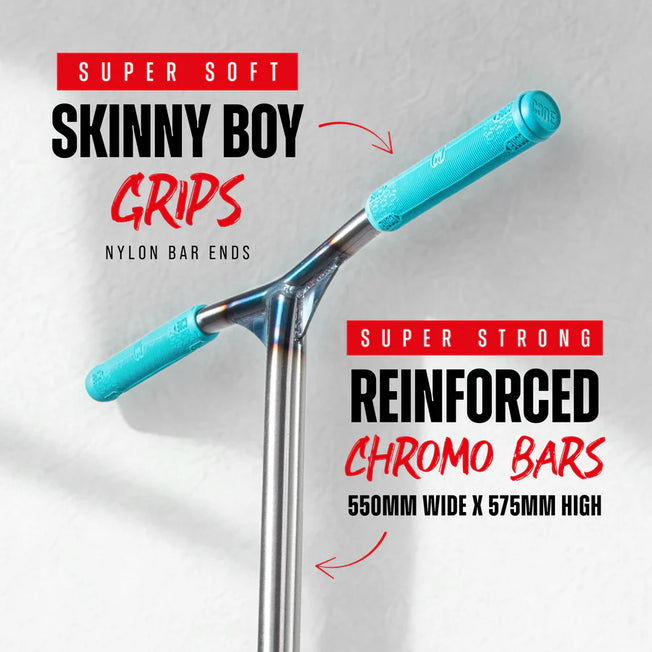 Core CG1 Complete Scooter - Raw / Teal / Black