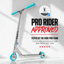Core CG1 Complete Scooter - Raw / Teal / Black
