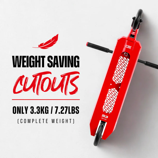 Core SL3 Complete Scooter - Gloss Red / Black