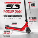 Core SL3 Complete Scooter - Gloss Red / Black