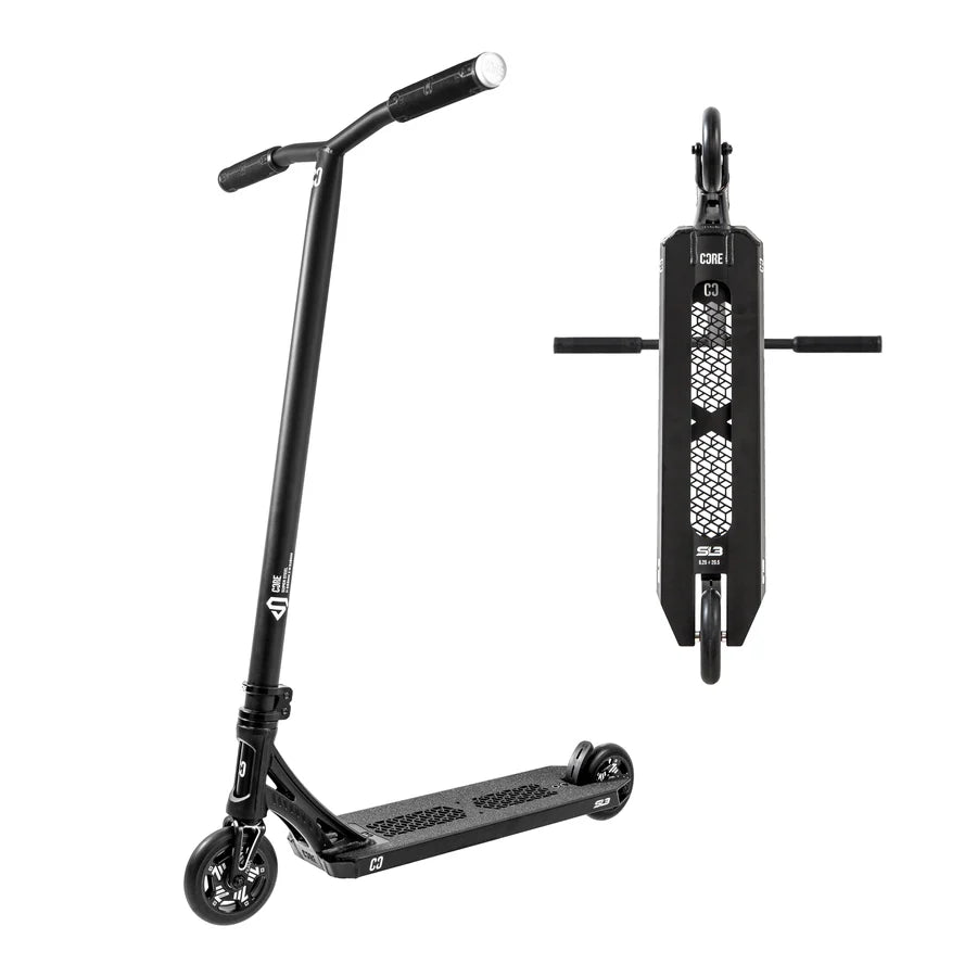 Core SL3 Complete Scooter - Black / Black | Dogg Scooters