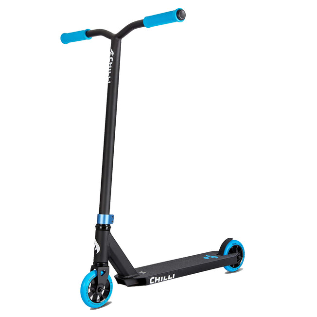 Chilli Base Complete Stunt Scooter - Black / Blue