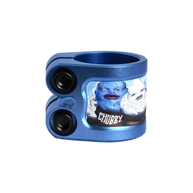 Chubby Gnasher Scooter Double Clamp - Blue Ice Cream