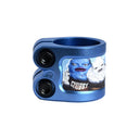 Chubby Gnasher Scooter Double Clamp - Blue Ice Cream