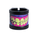 Chubby Gnasher Scooter Double Clamp - Black / Purple