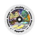 Chubby Hollowcore Scooter Wheel - 110mm - Spaceboy Alien / Glitter