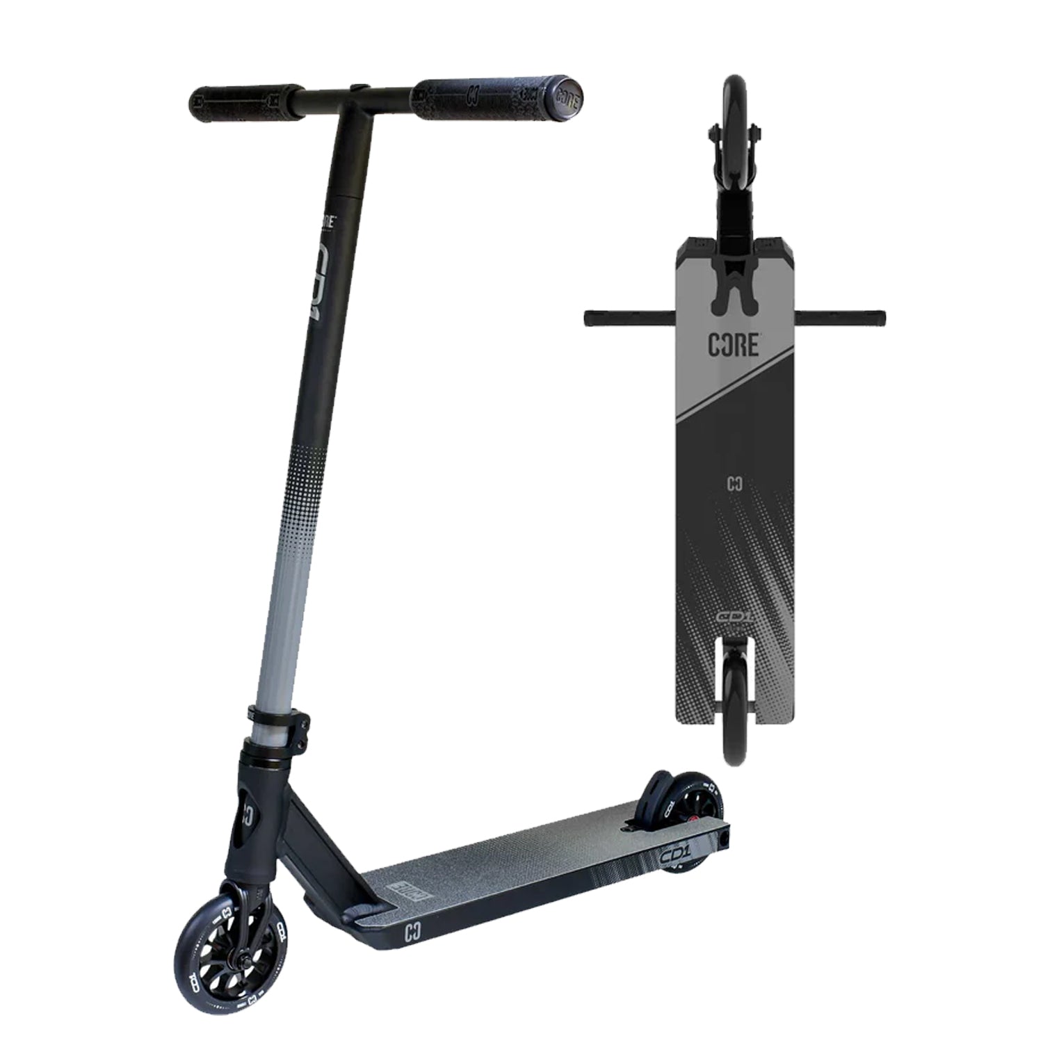 CORE CD1 Complete Scooter - Black | Dogg Scooters