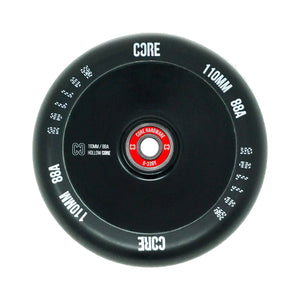 Core Hollowcore Scooter Wheel V2 - 110mm - Black / Black