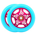 Core Vent Hollowcore Scooter Wheel - 110mm - Teal / Pink