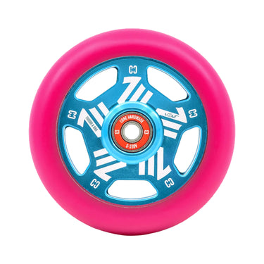 Core Vent Hollowcore Scooter Wheel - 110mm - Pink / Teal