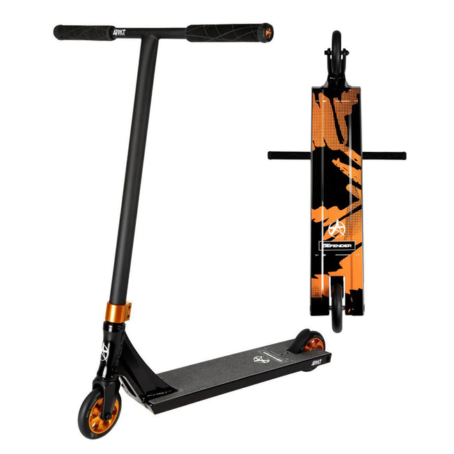 Addict Defender Complete Scooter - Black / Orange
